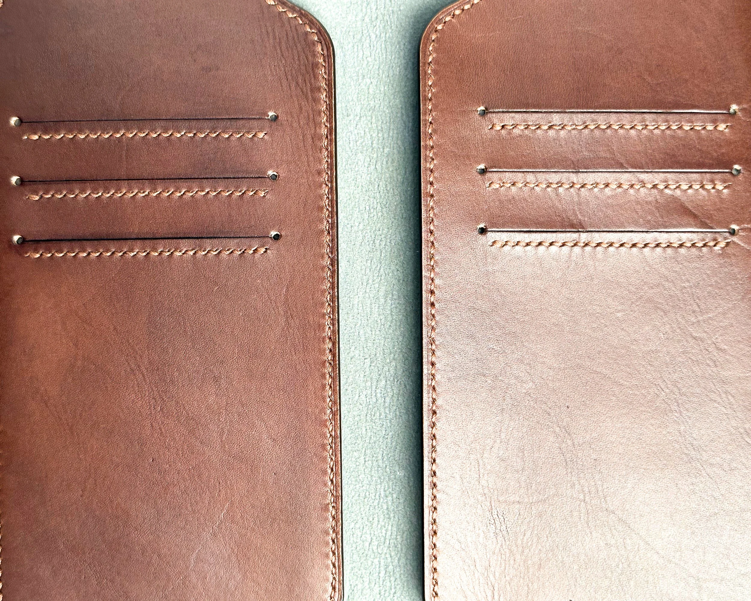 This Handmade Genuine Leather Wallet is the perfect accessory for